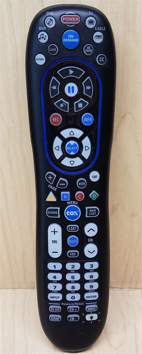 Programming instructions for Cox universal remote controls: Contour Remote (XR5), Contour Voice Remote (XR11), the new Contour Voice Remote (XR15), URC 8820, URC 7820, URC 2220, URC 3220, Simplicity RT-SR50, URC 4220 RF and Contour Big EZ big button remote:.. 