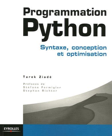 Programmation Python: Conception et optimisation
