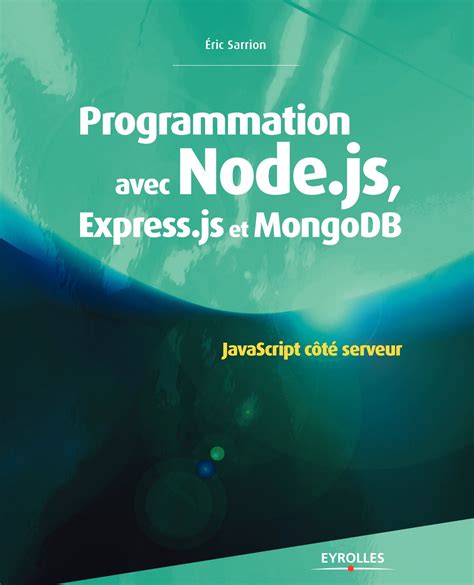 Programmation avec Node.js, Express.js et MongoDB: JavaScript coté serveur (Noire)