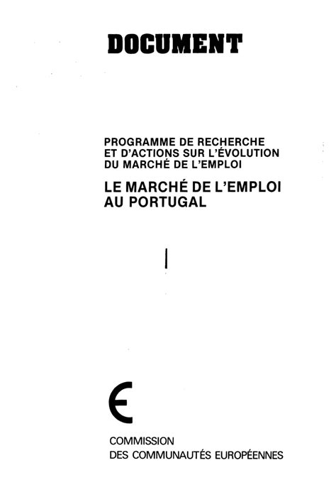 Programme de recherche et d'actions sur l'évolution du marché de l'emploi. - Fanuc pmc ladder language programming manua.