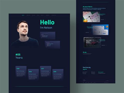 Programmer Portfolio Template