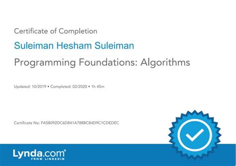 Programming Foundation Algorithm