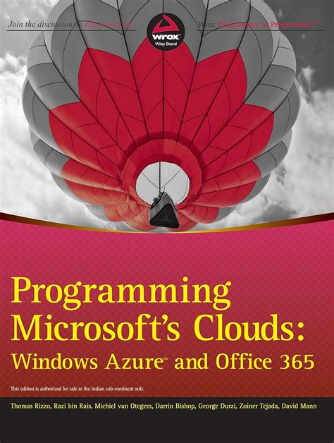 Programming Microsoft Clouds Windows Azure And Office 365
