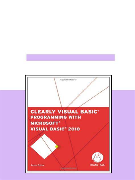 Programming With Microsoft Visual Basic 2010