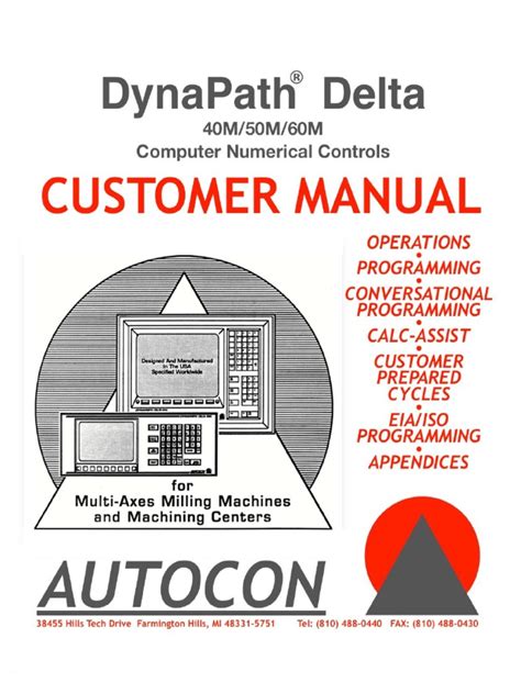Programming manual for dynapath delta 40. - 2005 chevrolet equinox repair shop manual original 2 volume set.