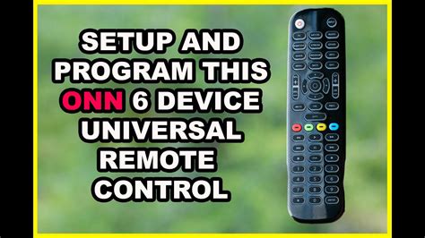 Nov 6, 2023 · Point the old remote at the Onn Univer