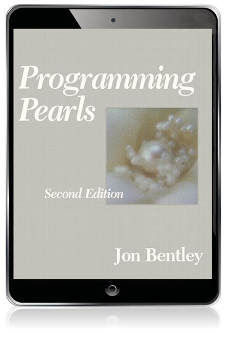 Programming pearls reddit.  Coding is the process of transforming those ideas into a written l...