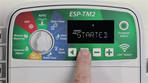 ESP-TM2 - 4 Station Indoor/Outdoor 120V Irrigation Controller (WiFi Compatible) Controls up to 4 sprinkler zones. Quick to Install. Suitable for indoor or outdoor installations. Factory installed 6’ outdoor rated power cord for your convenience Simple to Program. Quickly program a schedule in just 3 steps. NEW large back-lit LCD display for improved visibility in low-light and direct ... . 