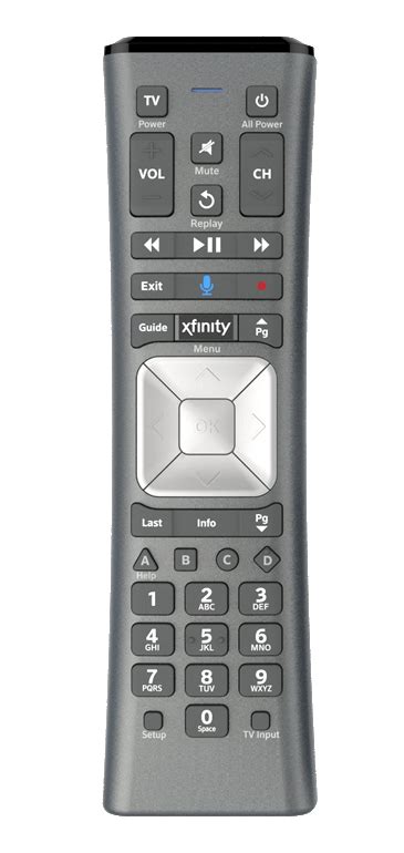 The XR11 remote has a dedicated setup button to program the 