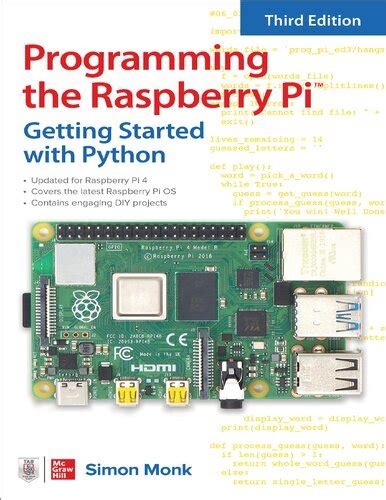 Read Online Programming The Raspberry Pi Second Edition Getting Started With Python By Simon Monk