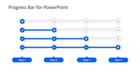 Progress Bar Design PowerPoint Diagram SlideModel