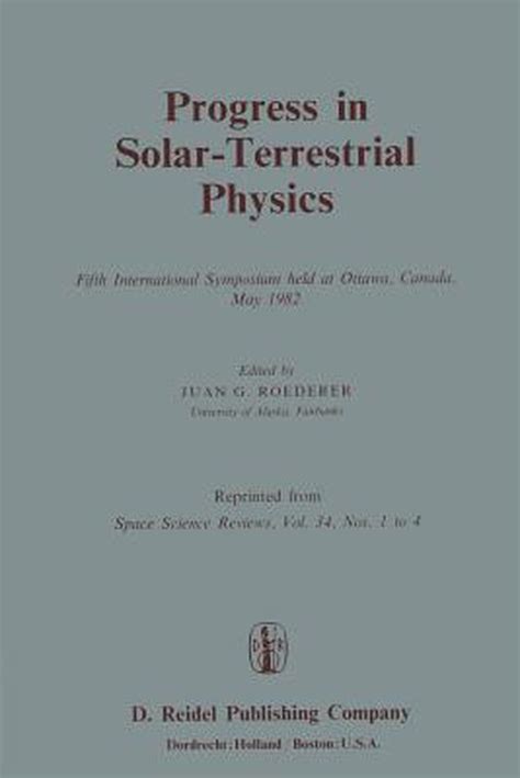 Progress In Solar Terrestrial Physics