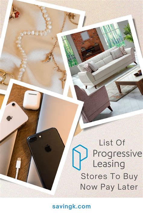 Looking for stores that accept Apple Pay? Our comprehensive list of Apple Pay stores can be found here. Progressive Leasing Services. Progressive leasing is a popular and accessible option for those looking to purchase big-ticket items. It allows for customers to break up their payments into multiple, more manageable payments instead of the .... 
