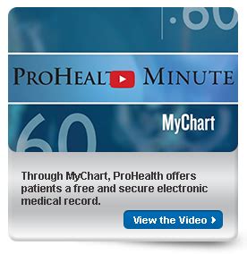Prohealth care my chart. Oct 13, 2019 ... ... ProHealth MyChart. You don't need to be a ProHealth patient to take advantage of virtual urgent care, you just need to be located in ... 