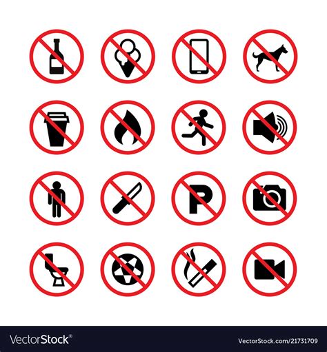 Prohibited Icons & Symbols - Flaticon