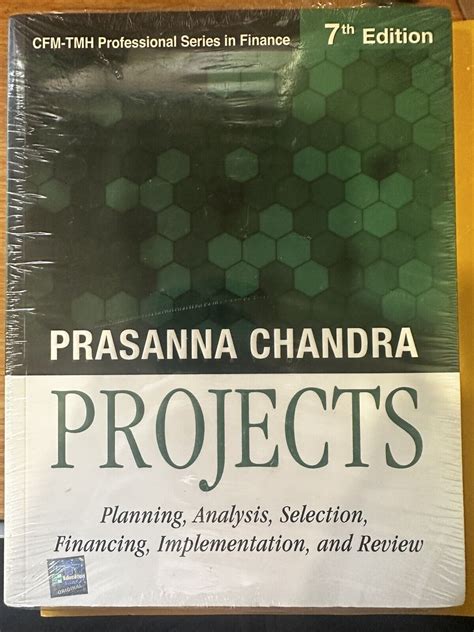 Project By Prasanna Chandra 7th Edition