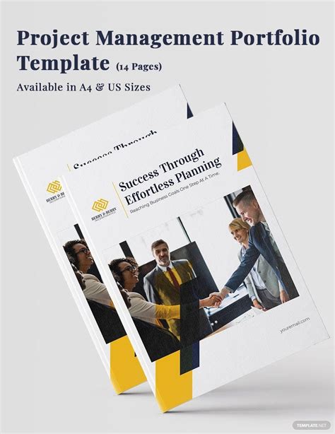 Project Management Portfolio Template Download in Word, Apple Pages