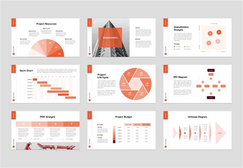 Project Management PowerPoint Presentation Template Graphue