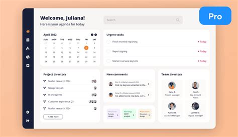Project Management Website Template