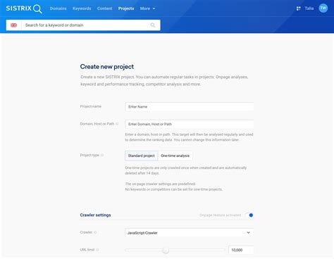 Project Overview SISTRIX