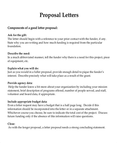 Project Proposal Letter and How to Write It Best Check more at http