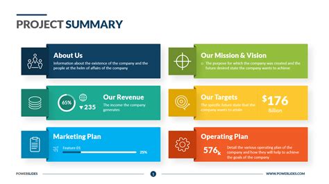 Project Summary PowerPoint Template