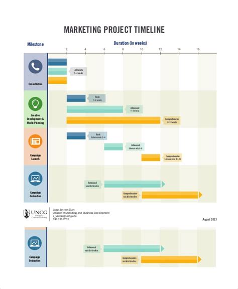 Project Timeline Example 13+ Free Word, PDF Documents Download