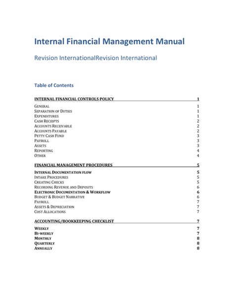 Project financial management manual world bank group. - Service manual john deere 1600 mower turbo.