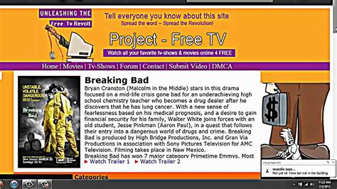 Project freetv. According to its website, Project Free TV uses a “complex system of automatic indexers, robotic scripts and user submissions.”. That description is just vague enough to prevent the site from ... 