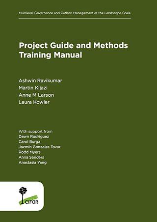 Project guide and methods training manual by ashwin ravikumar. - Etude phonetique et phonologique de l'adioukrou..