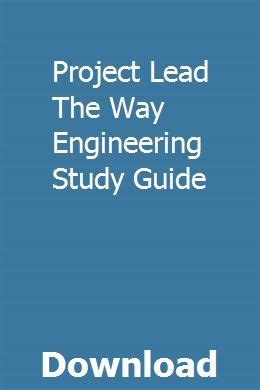 Project lead the way engineering study guide. - Tarzan - el mejor de los monos.