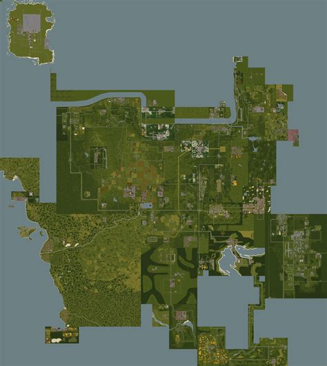 And one of my friends suggested we can create a simple template map so we can plan our routes.We actually started to draw a template but was so simple, I couldnt locate myself and when I was trying to go to the new locations I found barricades blocking the streets. So I started this project to overlap the map mods into the big vanilla map..