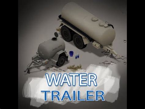 Features: Custom water storage system. Take water from items and "natural sources." Take water from, and add water to rain barrels. Multiple texture variants (military and civilian). Animated trunk and tank lids. The big cistern comes equipped with a pump to speed up the filling process.. 