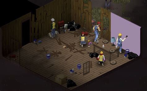In Project Zomboid, on days 6-9, between 9AM to 6P