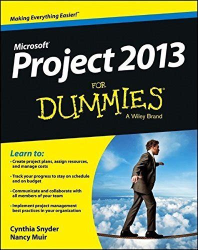 Read Project 2013 For Dummies By Cynthia Stackpole Snyder