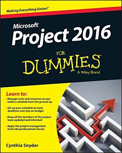 Download Project 2016 For Dummies By Cynthia Stackpole Snyder