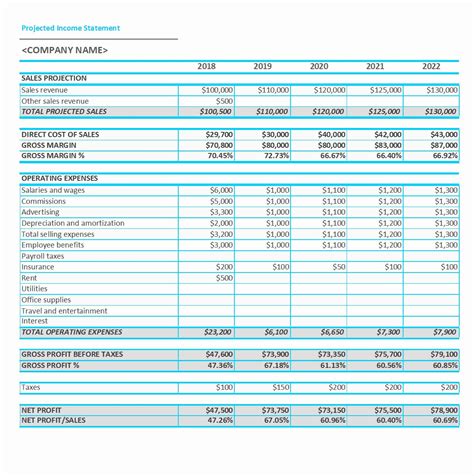 Projected Balance Sheet Format For Proprietorship Business In Excel