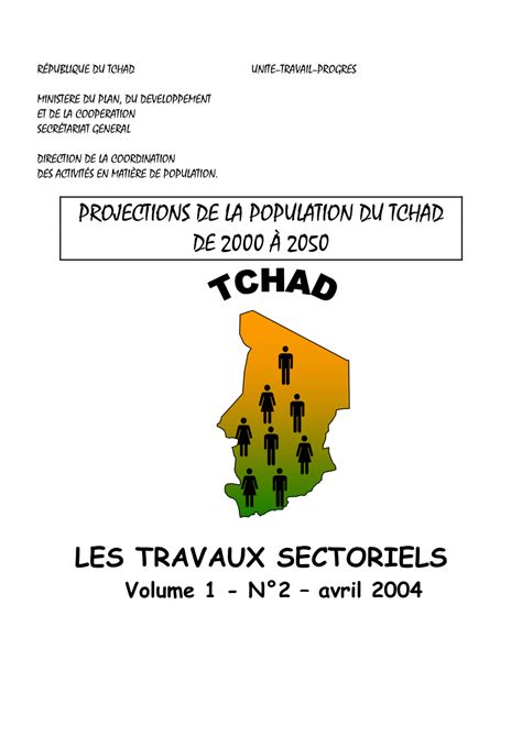 Projections de la population au tchad, 1964 2009. - Sie haben mich zu einem ausländer gemacht...ich bin einer geworden.