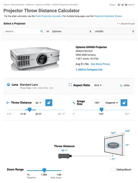 Projector central calculator iphone 5.  How to use ProjectorPro How to find the ...
