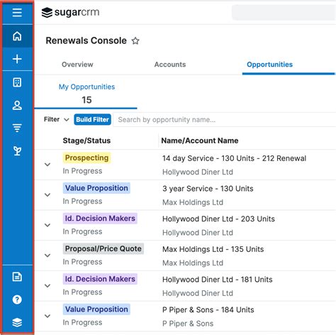 Projects - SugarCRM Support Site