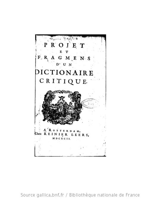 Projet et fragmens d'un dictionnaire critique. - Bienes, derechos reales, posesión y usucapión.