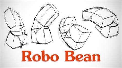 Proko How to Draw Structure in the Body Robo Bean