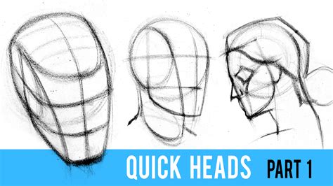Proko Quickly Draw Heads with the Loomis Method Part 1