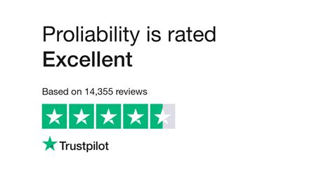 Do you agree with Proliability's 4-star rating? Check out what 15,998 people have written so far, and share your own experience. | Read 13,341-13,360 Reviews out of 15,204. 