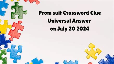 Prom partner - crossword puzzle clue