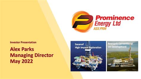 Prominence Energy Limited (ASX: PRM) - Intelligent Investor