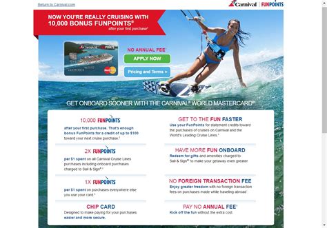 Promo code carnival excursions. EARN 25,000 FUNPOINTS + SPECIAL FINANCINGEnjoy a 6 month 0% promo APR on Carnival Cruise bookings with your Carnival ®Mastercard®. *See Terms. APPLY NOW … 