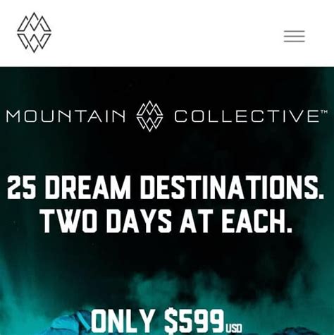 Promo code for mountain collective. Enter your email below to stay up to date on The Mountain Collective. *Applies only to single-day lift tickets for passholder. See FAQs for more information. NOTE: For Banff Sunshine, Lake Louise and Mt Norquay, 50%-off days are discounted off of the SkiBig3 day ticket price, not the individual resort’s day ticket price. 