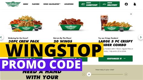 20% Off with Wingstop Promo Code. 20% Off Select Items