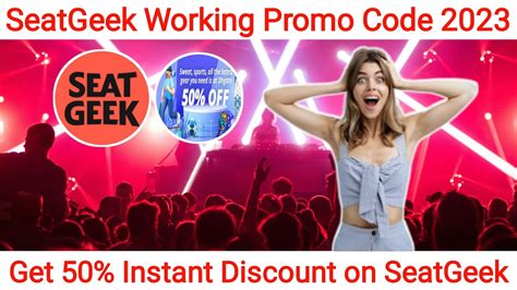 By clicking submit, you are agreeing to our &. Check out the top SeatGeek Discounts & Promo Code for April 2024: $5 Off Friday SeatGeek Promo Code & Coupons. Save on tickets and events with SeatGeek coupons and deals.. 
